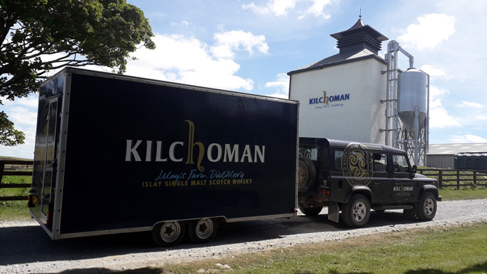 Kilchoman European Land Rover Tour 2018