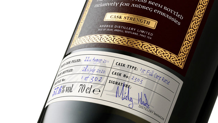 PR: Ardbeg mit äußerst rarem Embassy Bottling
