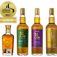 Kavalan gewinnt Gold auf der 22. International Spirits Challenge